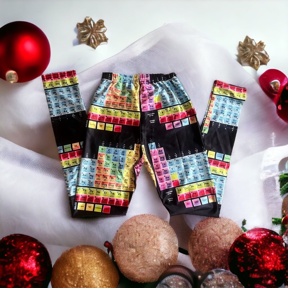 Lotus Leggings Periodic Table of the Elements Chemistry  OG - Picture 7 of 8